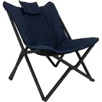 Bo Camp - Industrial - Relaxstoel - Molfat - Cationic - Blauw