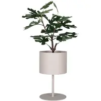 Nest of Nora Plantenstandaard op voet ø21,5x36 cm - Staal - Beige