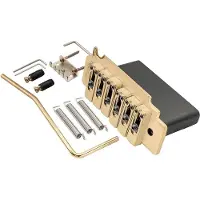 Wilkinson WVS50K/GS Tremolo Brug - Goud Satin, 2-Punt, 10,8mm