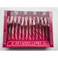 Hamlet 60 candy canes rood/wit in 5 doosjes van 12 stuks zuurstokken snoep kerstsnoep