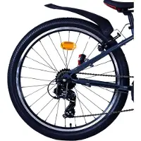 Volare XC Race Kinderfiets - 24 inch - Rood Grijs - 21 versnellingen