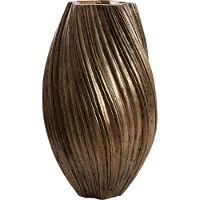 Light & Living Vaas deco Ø30x52 cm YATUNG antiek brons (Brons, 30x52x30cm)