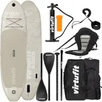 VirtuFit Supboard Cruiser 305 - Sand Beige - Met Kajak zitje, accessoires en draagtas