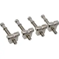 AllParts BP2075001 Set van 4 Brugzadels voor Gibson Bass
