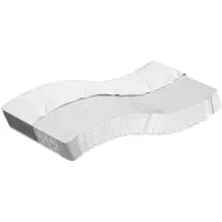 vidaXL Pocketveringmatras voor kinderen middelhard 80x160 cm