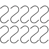 QUVIO Ophanghaken - 12 cm (h) - 10 stuks