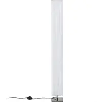 LINDBY Vloerlampe , Janno, Wit, Woonkamer, Stof, Modern