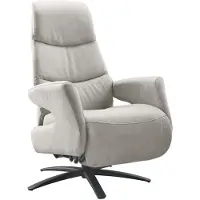 Profijt Meubel Relaxfauteuil Tolgia medium microleder grijs