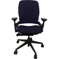 Steelcase Leap V2 Full Option donker blauw - ergonomische bureaustoel - 5 jaar garantie