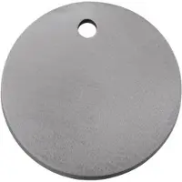 Red Dingo Hondenpenning titanium - maat L - rond 38 mm