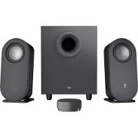Logitech Z407 - Luidsprekersysteem - voor PC - 2.1-kanaals - draadloos - Bluetooth - USB - 40 Watt (totaal) - grafietgrijs