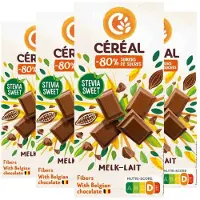 CEREAL 4x Chocolade Tablet Melk-Chocolade 85 gr