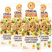 CEREAL 4x Chocolate Chip Cookie Hazelnoot 130 gr
