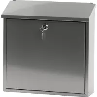V-Part - Wandbrievenbus Malagan - Stainless steel - RVS - Brievenbus