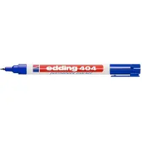 Edding Markers 404, met fijne punt, blauw, 10 stuks