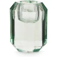Vt wonen Kandelaar vtwonen Cilinder Shape Glass Ice Blue 7x5,5cm