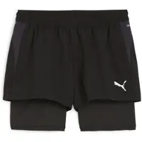 Puma Sportbroek PUMA Women teamGOAL 2in1 Short Women PUMA Black PUMA White-L
