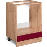 Vicco R-Line Ovenombouwkast – 60 cm zonder werkblad Rode hoogglans