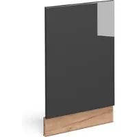 Vicco Fame-Line Frontpaneel – 45 cm zonder werkblad Antraciet Hoogglans