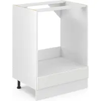 Vicco R-Line Ovenombouwkast – 60 cm zonder werkblad Wit Landhuis