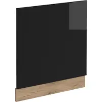 Vicco R-Line Frontpaneel – 60 cm zonder werkblad Zwart hoogglans