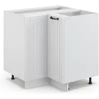 Vicco Fame-Line Hoekkast – 80.5 cm zonder werkblad Wit Landhuis