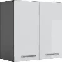 Vicco R-Line Hangkast – 60 cm Wit Hoogglans