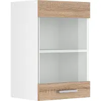 Vicco R-Line Glazen keukenkast – 40 cm Sonoma
