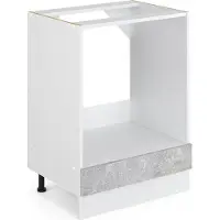 Vicco R-Line Ovenombouwkast – 60 cm, WB Marmer Beton