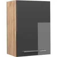 Vicco Fame-Line Hangkast – 50 cm Antraciet Hoogglans