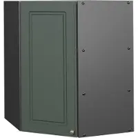 Vicco Fame-Line Hoek hangkast – 57 cm Groen-Goud Landhuis