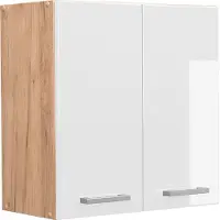 Vicco R-Line Hangkast – 60 cm Wit Hoogglans