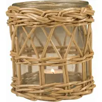 Mars & More rotan windlicht recht x 15cm