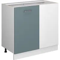 Vicco R-Line Hoekkast – 86 cm zonder werkblad Blauw-grijs