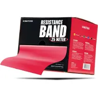 Matchu Sports Weerstandsband 25 meter - Licht - Lengte: 25 meter Breedte: 14 centimeter