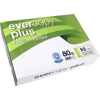Clairefontaine Evercopy kopieerpapier Plus ft A4, 80 g, pak van 500 vel - 2 stuks
