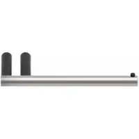 DECOR WALTHER WC Rolhouder Mikado TEC TPH1 Enkel Mat RVS Mat Zwart