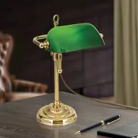 Orion Bureaulamp Harvard, messing / goud, Werkkamer / Kantoor, Messing, Vintage, bureaulamp