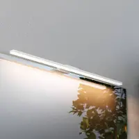 MCJ Wandlamp Triga, wit / opaal, Badkamer, Aluminium, Modern, Wandlamp