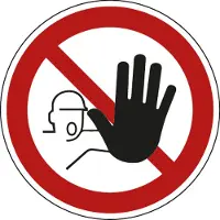 Allesveilig.nl Verboden toegang voor onbevoegden pictogram