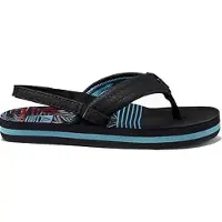 Reef Little Ahi Slippers jongens Zwart dessin 19