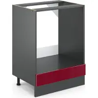 Vicco R-Line Ovenombouwkast – 60 cm zonder werkblad Rode hoogglans