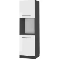 Vicco Fame-Line Ovenombouwkast – 60 cm open Wit Hoogglans