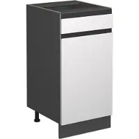 Vicco R-Line Keukenonderkast – 40 cm J-vorm, zonder werkblad Wit