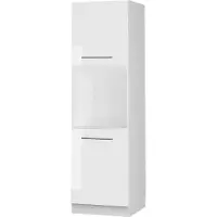 Vicco Fame-Line Ovenombouwkast – 60 cm met open kast Wit Hoogglans