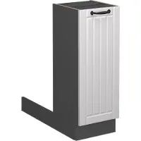 Vicco Fame-Line Keukeneiland – 30 cm zonder werkblad Wit Landhuis