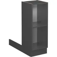 Vicco Fame-Line Keukeneiland – 30 cm zonder werkblad Antraciet
