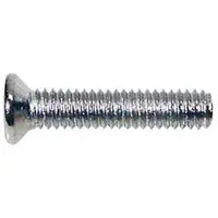 Boston PS-01-C pickup schroeven 2,6 x 12 mm – vlak verzonken, chroom (12 stuks)