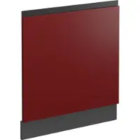 Vicco R-Line Frontpaneel – 59.6 cm J-vorm, zonder werkblad Rood