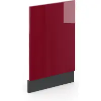 Vicco Fame-Line Frontpaneel – 45 cm zonder werkblad Bordeauxrode hoogglans